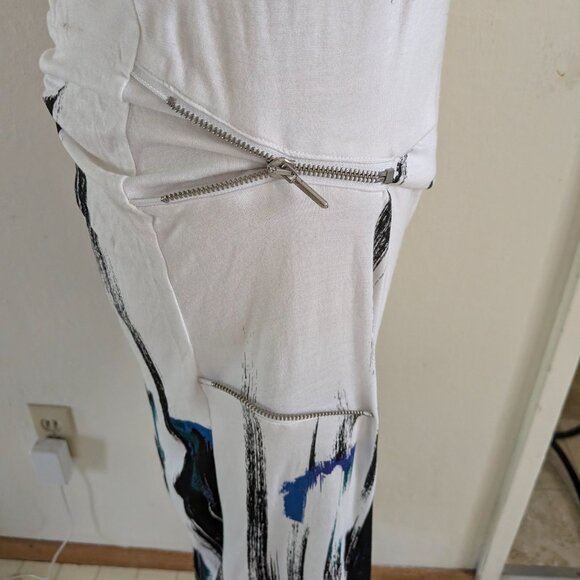 NWT Eleven Paris LA Collection Zipper Maxi Dress SZ. S - Picture 4 of 9